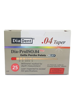 گوتا پرکا مدرج تیپر 4%DiaProIS